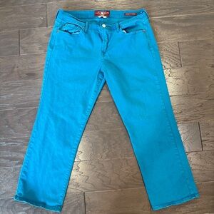 Lucky Brand | Women’s Jeans | 14/32 | Teal Blue | Sweet'N Crop Stretch